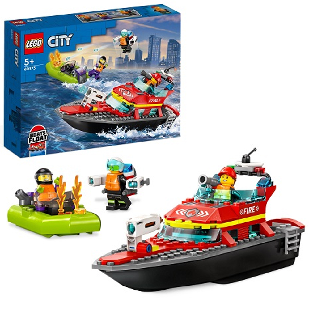 Lego City İtfaiye Kurtarma Teknesi LSC60373