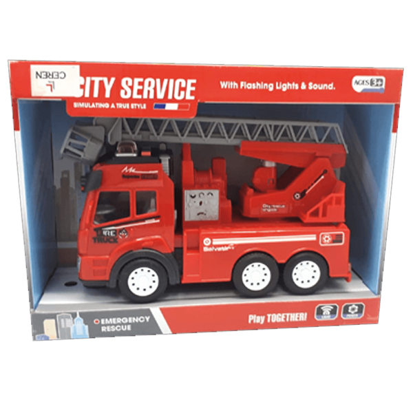 Ctoy Oyuncak Işıklı İtfaiye Arabası 89-309B