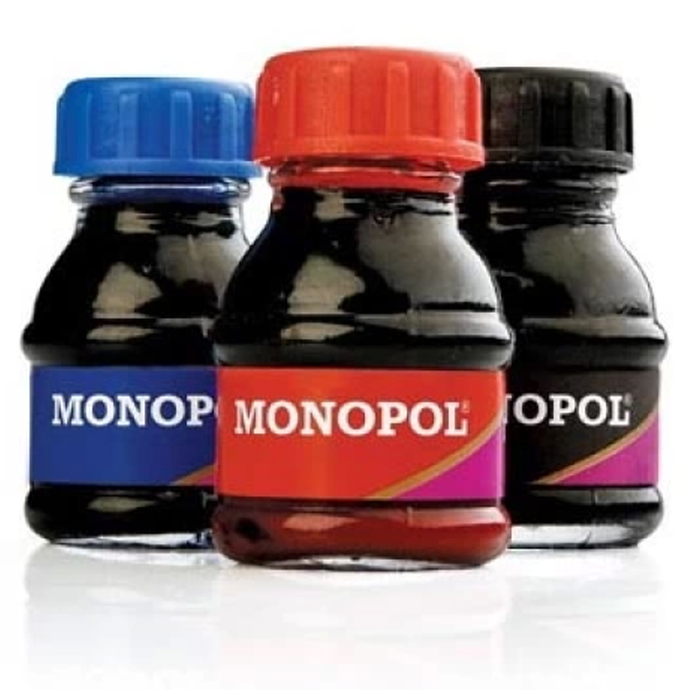 Monopol Çini Mürekkebi Cam Şişede Mavi