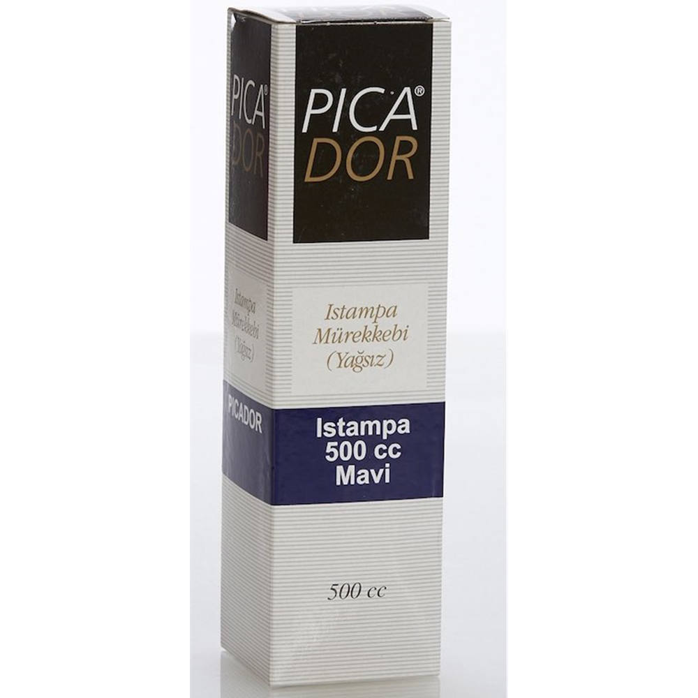 Picador Istampa Mürekkebi 500 CC Mavi
