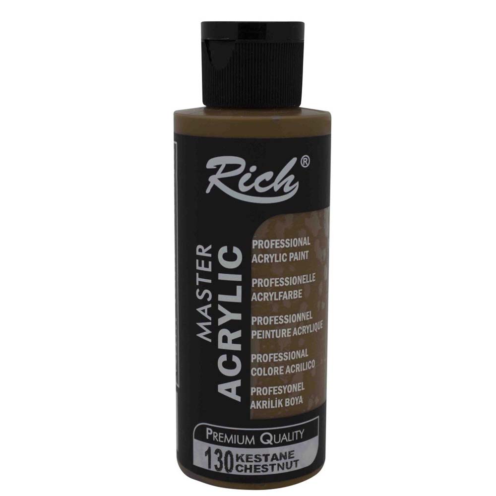 Rich Akrilik Boya Master 120 CC Kestane 120-130
