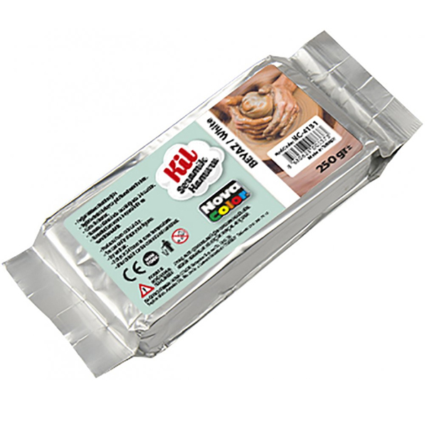 Nova Color Seramik Hamuru 250 GR Beyaz NC-4131