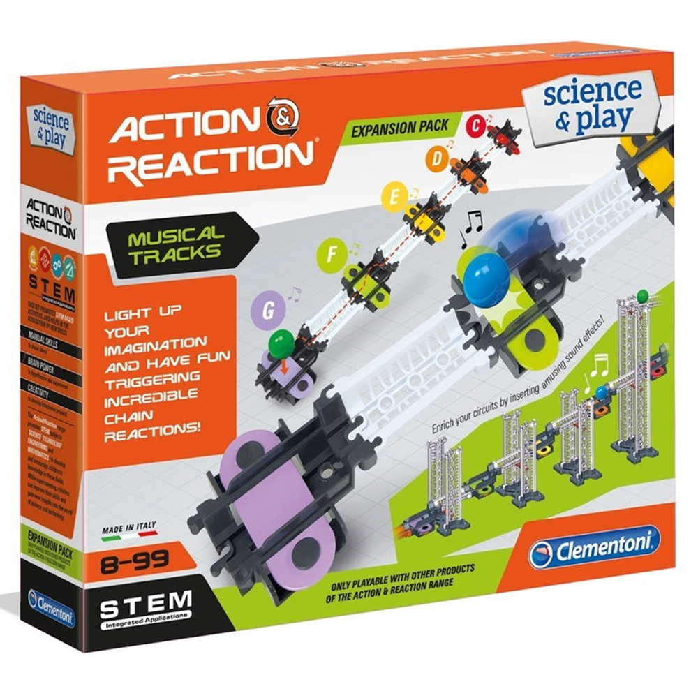 Clementoni Action & Reaction Müzikal Raylar 19166