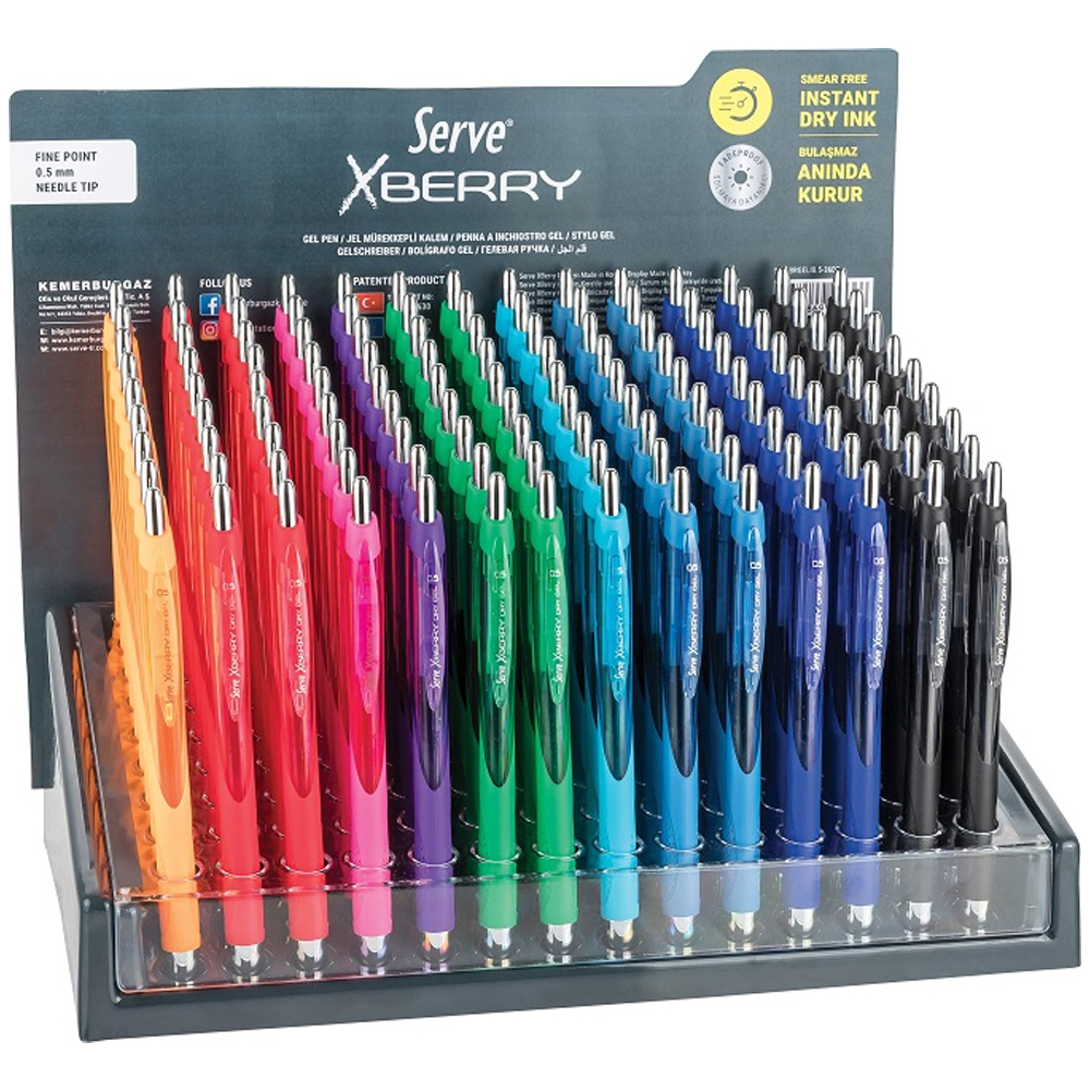 Serve Jel Kalem xberry 0.5 MM Stant 126 LI 