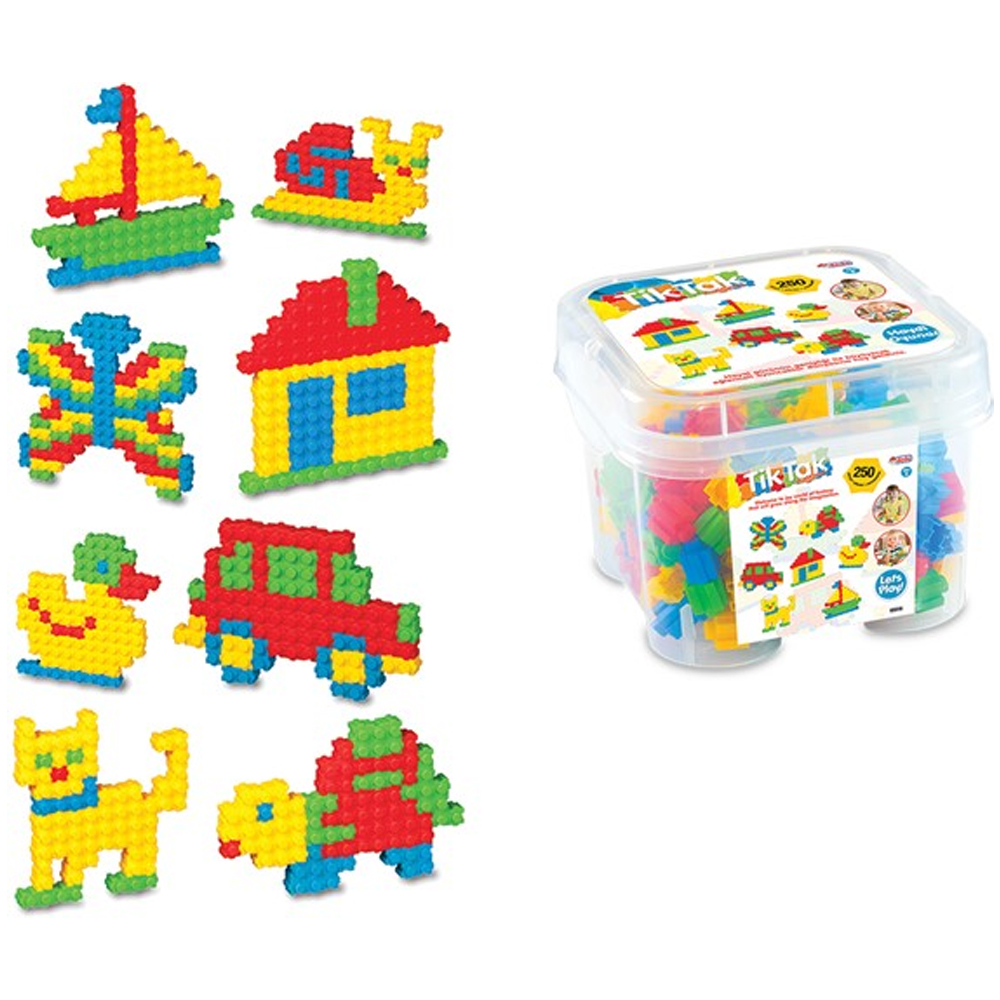 Dede Oyuncak TikTak Küçük Boy Box 250 Parça