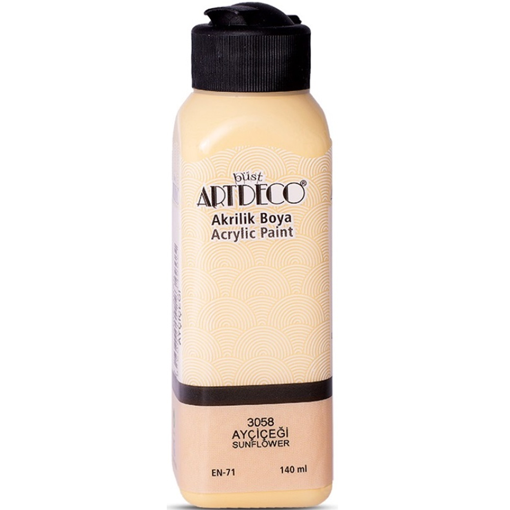Artdeco Akrilik Boya 140 ML Ayçiçeği 070R-3058