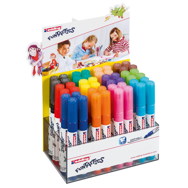 Edding Keçeli Kalem Kalın Funtastıcs 14 48 Lİ Stand 51.195 