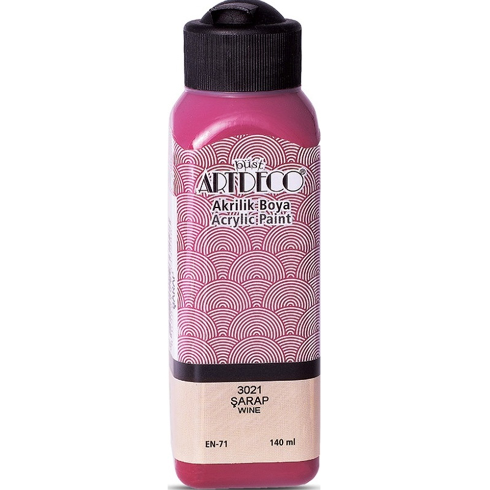 Artdeco Akrilik Boya 140 ML Şarap 070R-3021