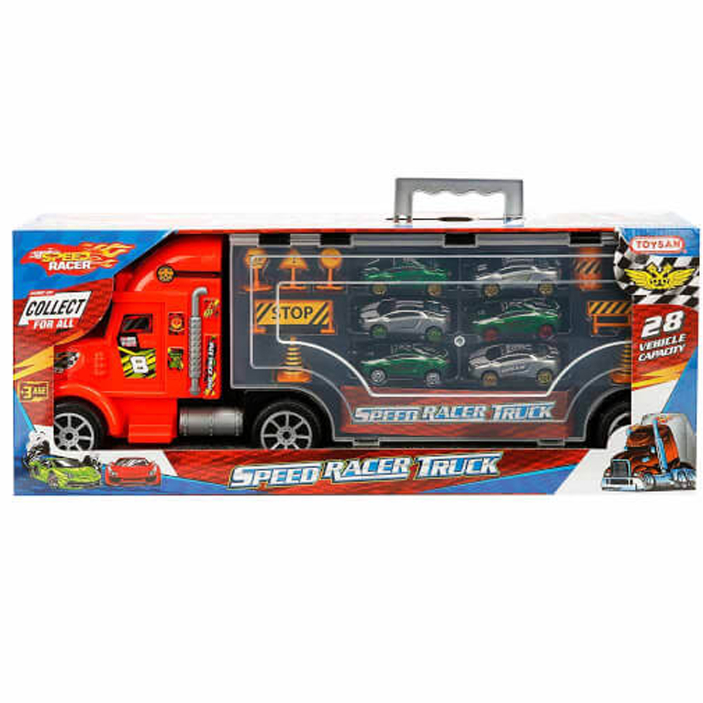 Toysan Oyuncak Tır Seti Speed Racer 6 Arabalı