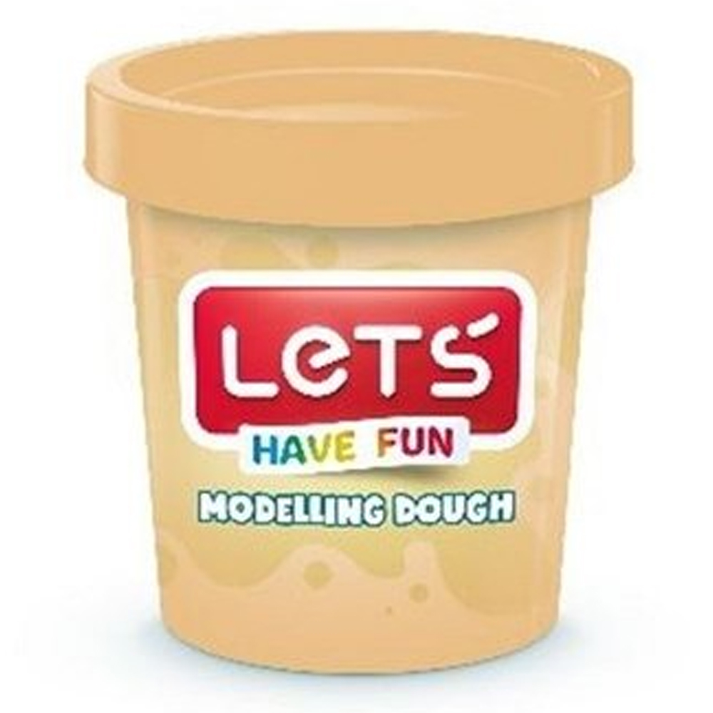 Lets Oyun Hamuru Tek Renk 150 GR Ten Rengi L8340-12