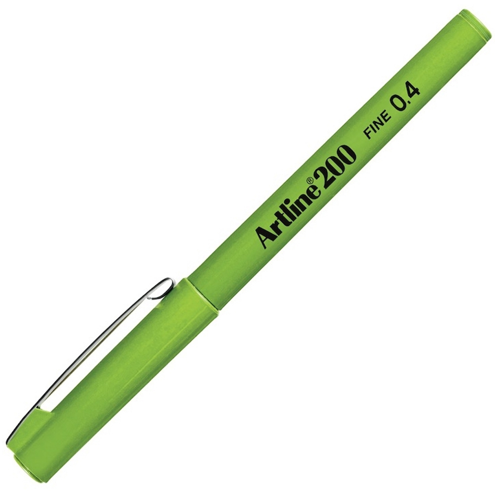 Artline Fineliner 0.4 MM Sarımsı Yeşil EK-200N
