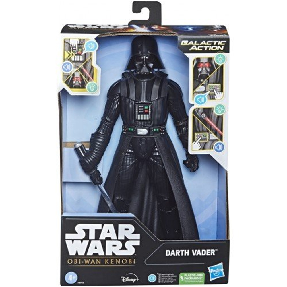 Star Wars Galactic Action Obi-Wan Kenobi Darth Vader Figür F5955
