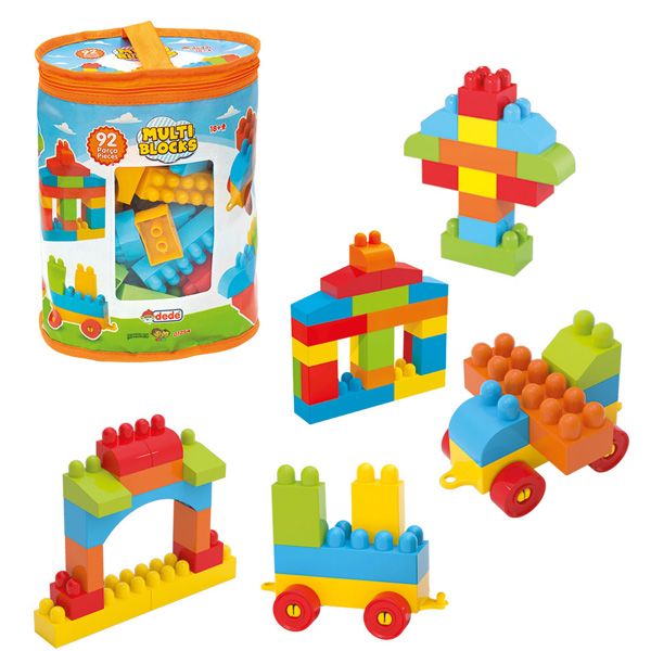 Dede Oyuncak Multı Blocks 92 Parça 01254