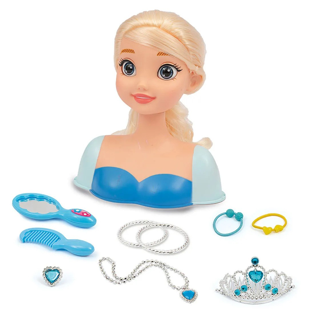 Prenses Bebek Karlar Kraliçesi Elsa Bust GG2999