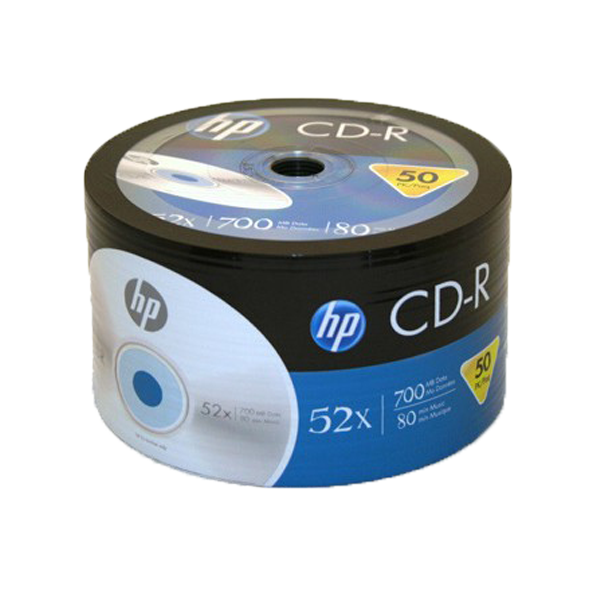Hp Cd R 80 Dk / 700 Mb 52x Spindle 50 Li