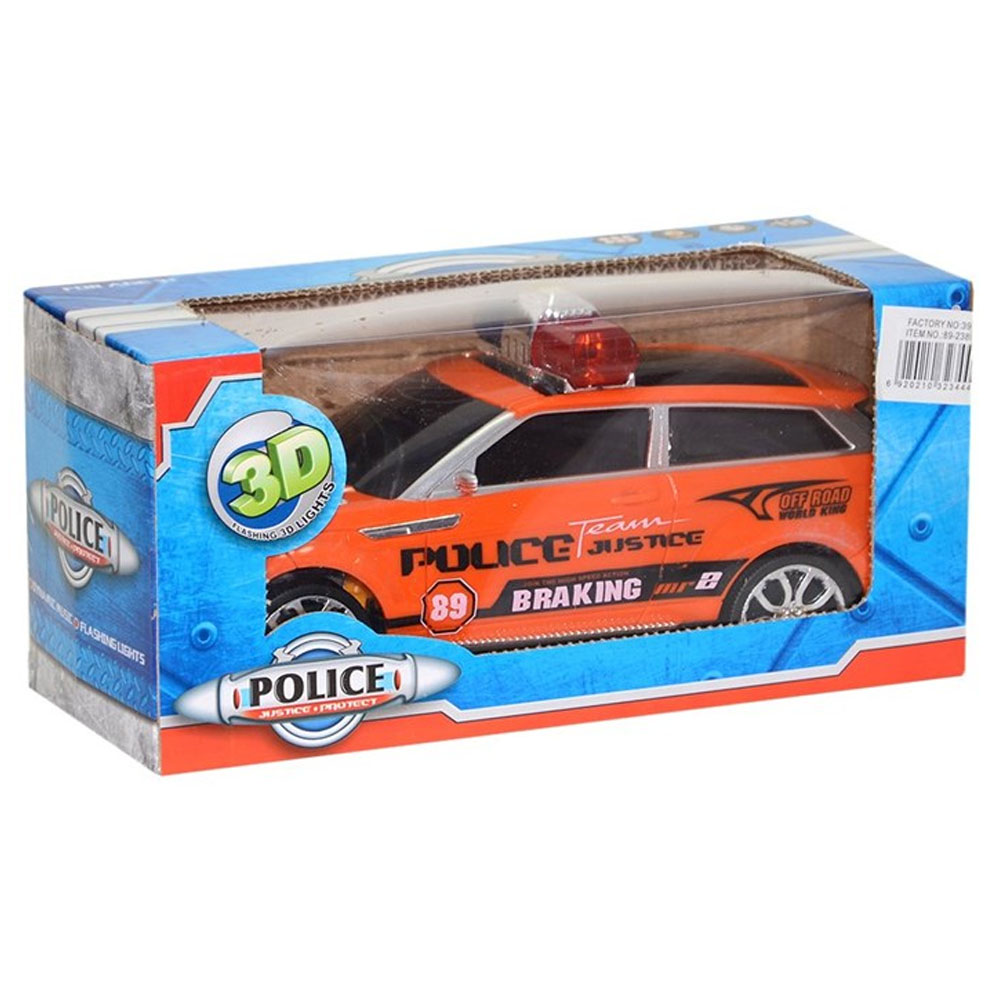 Can Oyuncak Pilli Polis Arabası 