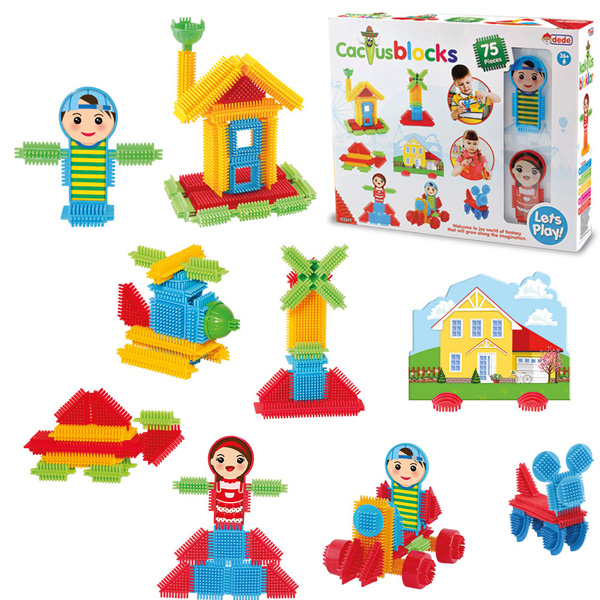 Dede Oyuncak Kaktüs Bloklar 75 Parça 03311