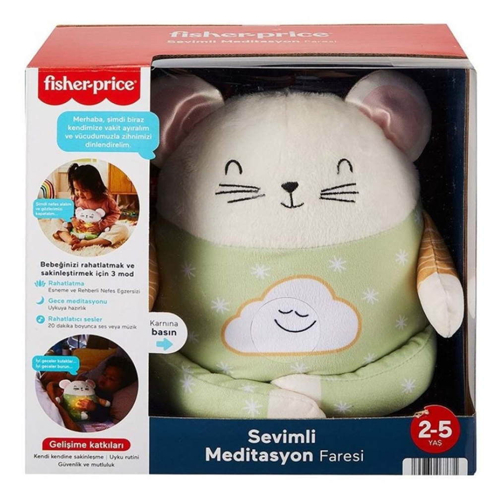 Fisher Price Sevimli Meditasyon Faresi 20 Cm HHH49