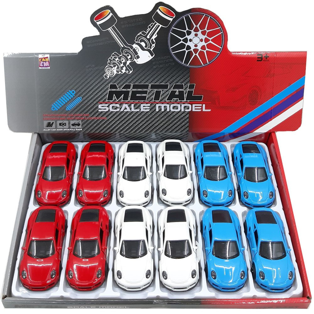 Canem Oyuncak Çekbırak Metal Araba 4311C