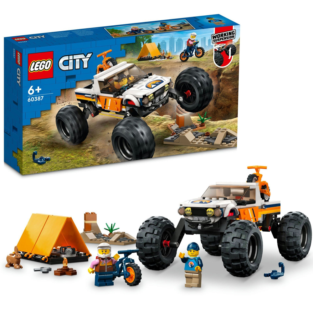 Lego City 4X4 Arazi Aracı Maceraları LSC60387