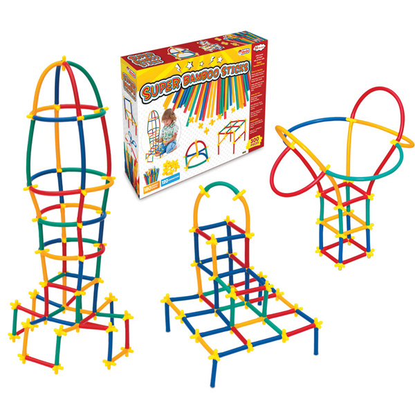 Dede Oyuncak Süper Bambu Çubuklar 300 Parça 03462