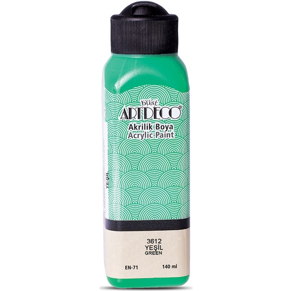 Artdeco Akrilik Boya 140 ML Yeşil 070R-3612