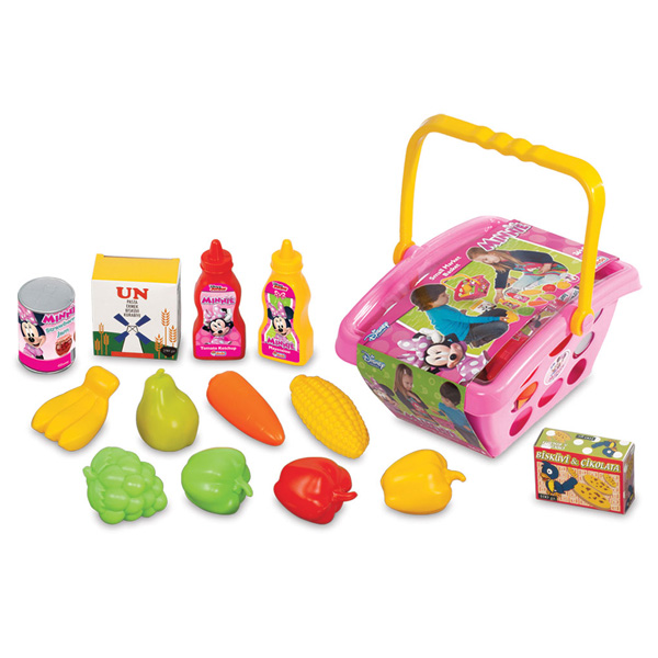 Dede Oyuncak Minnie Mouse Küçük Market Sepeti 03155