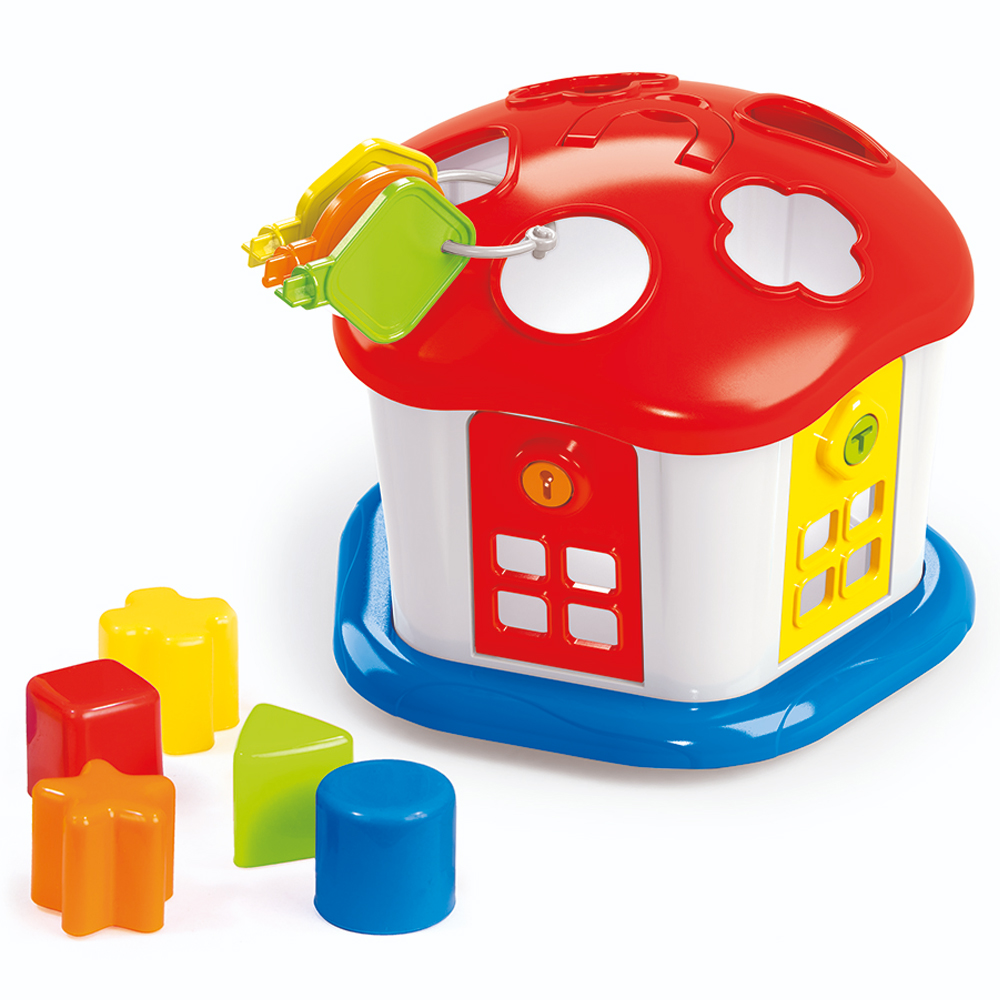 Dolu Oyuncak Sevimli Bultak Ev-Kilitli Kapı