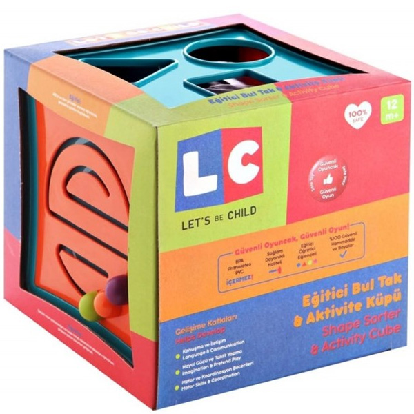Enfal LC Eğitici Bul Tak Aktivite Küpü 30888 