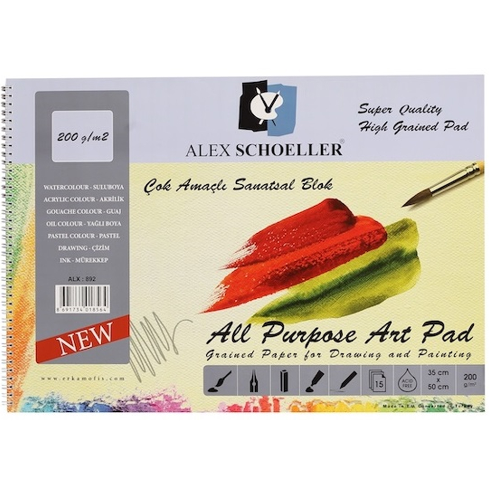 Alex Schoeller A5 200 Gr 20 Li Çok.Amçl Spr Rsm.Dft.Alx-3893