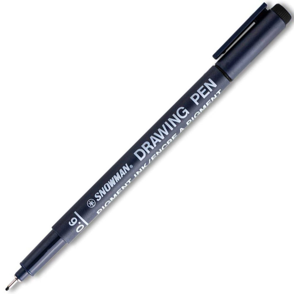 Snowman Çizim Kalemi Teknik 0.6 MM Siyah FT700/0.6