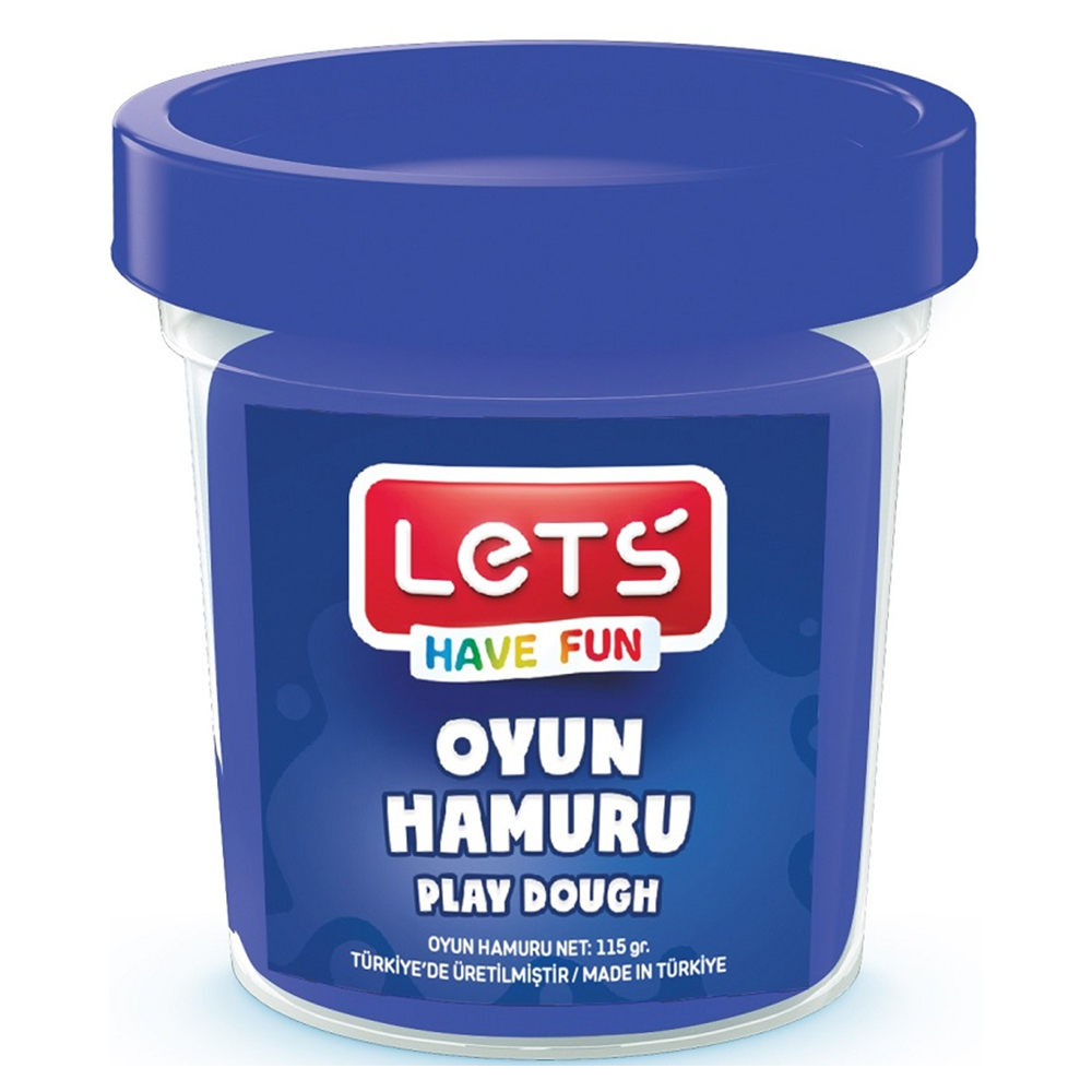 Lets Oyun Hamuru Tek Renk Lacivert 115 GR L8440-11