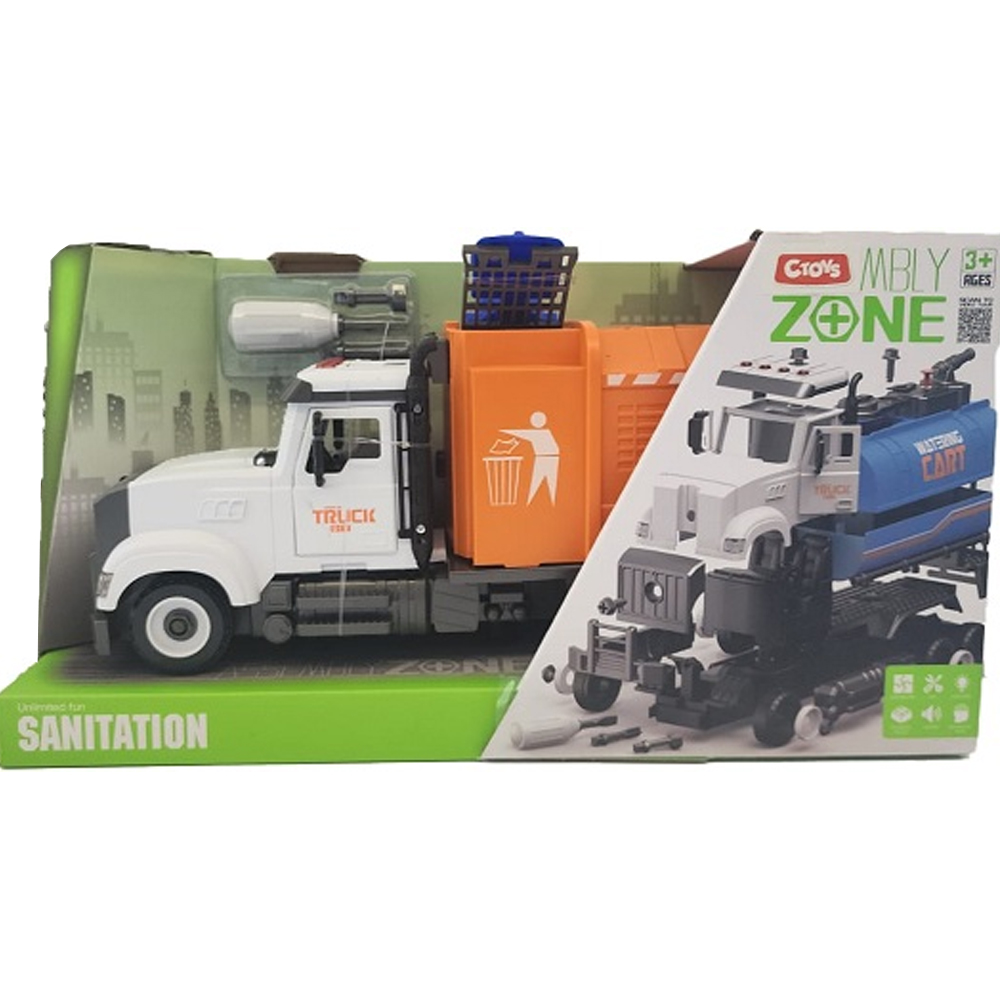Ctoy Oyuncak Sök Tak Çöp Kamyonu 