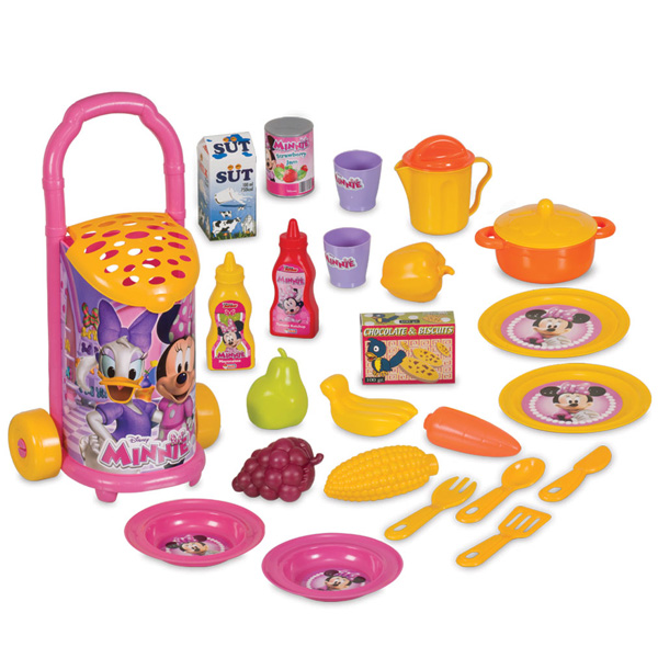 Dede Oyuncak Minnie Mouse Pazar Arabası 01977