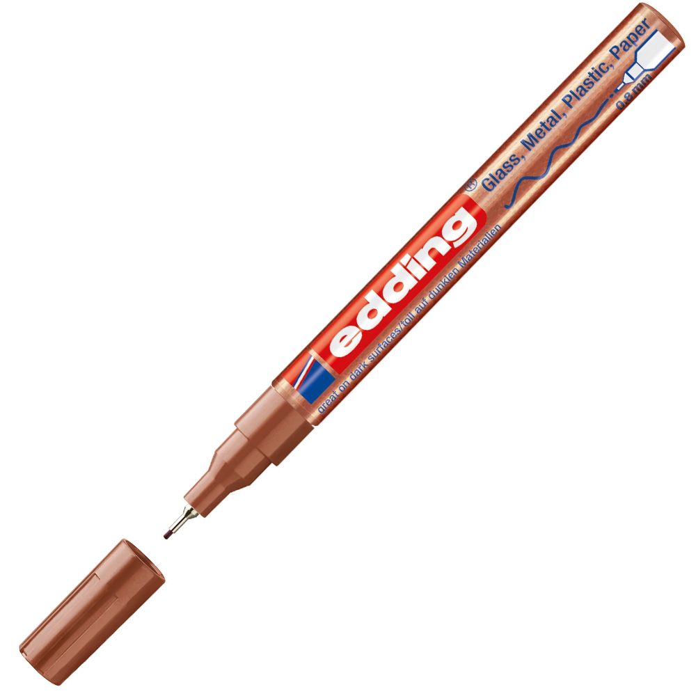 Edding Markör Dekor Boya 0.8 MM Yuvarlak Uçlu Bakır 780