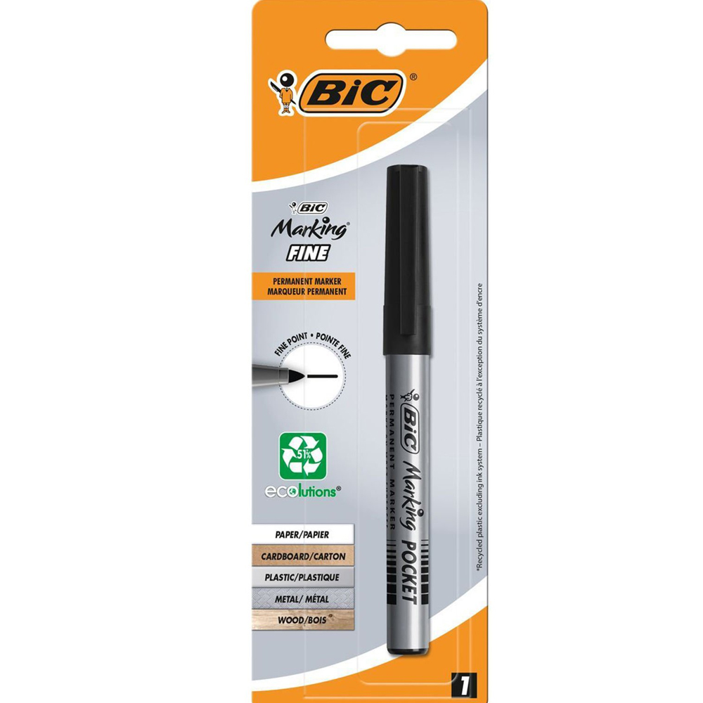 Bic Marker Pocket Per Mar 1 Lı Syh