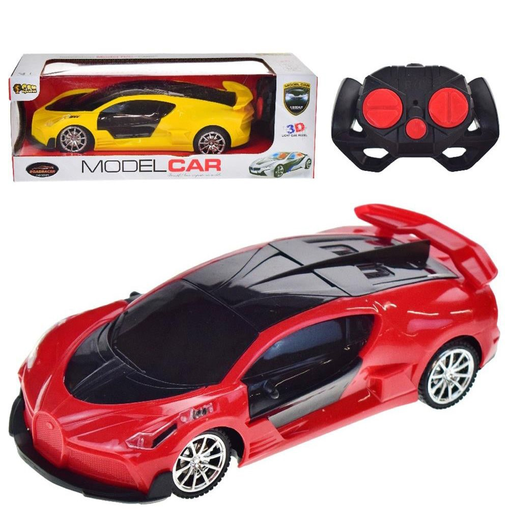 Can Oyuncak Uzaktan Kumandalı Pilli 3D Işıklı Araba