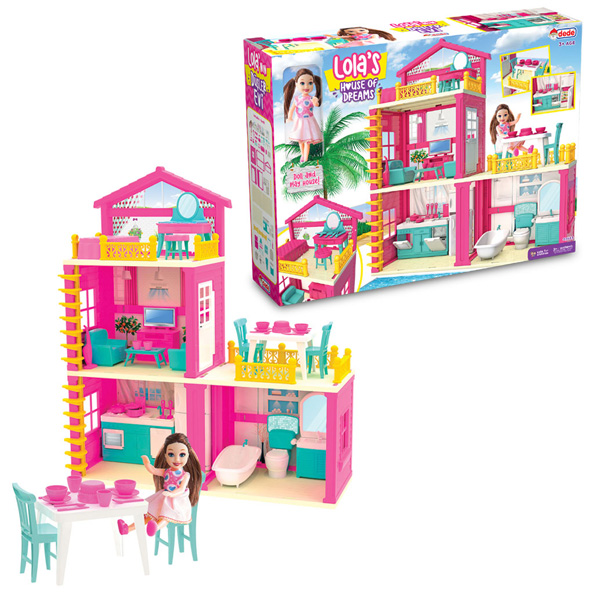 Dede Oyuncak Lola Nın Düşler Evi 3 Katlı 03663