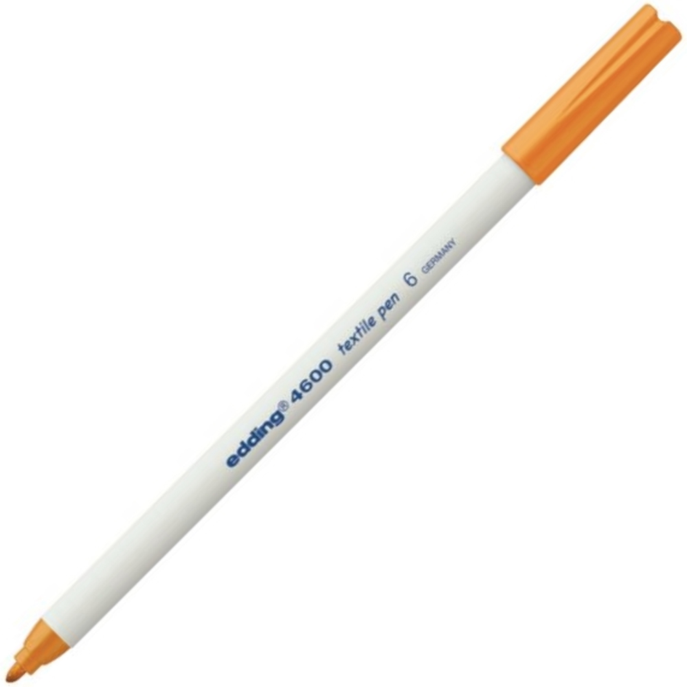 Edding T-Shırt Kalemi Yuvarlak Uçlu 1 MM Turuncu 4600