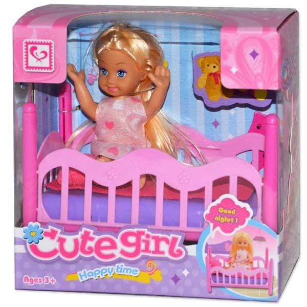 Halitcan Oyuncak Tek Ranzalı Bebekli Kutulu Set K899-27 