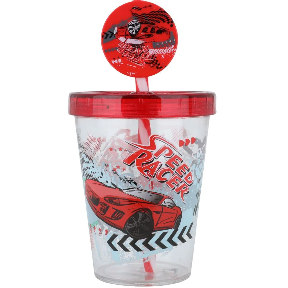 Herevin Süslü Pipetli Bardak-Desenli-Speed Racer 450 Cc 161841-005