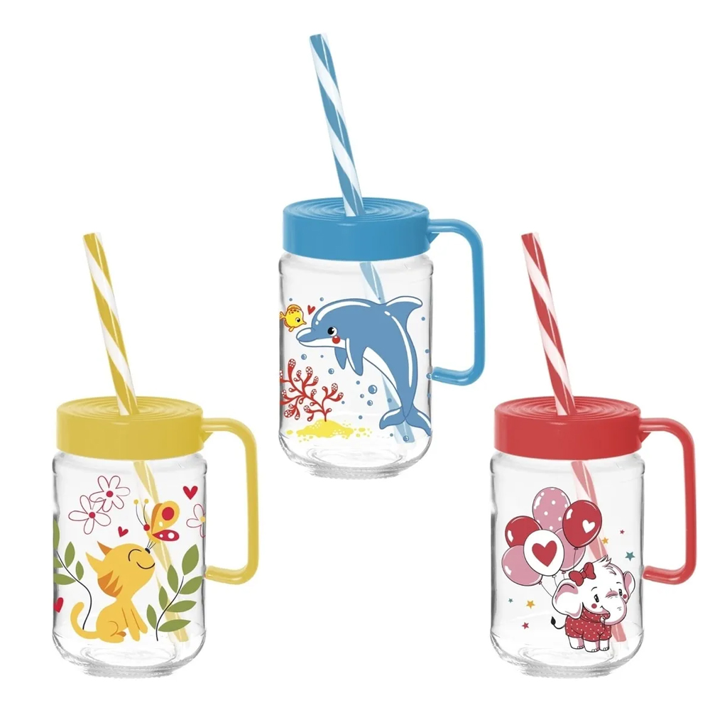 Herevin Kar. Desenli Kul. Bar.-Yu.-Kedi-Fil-(15 2) 370 Cc 111761-002P