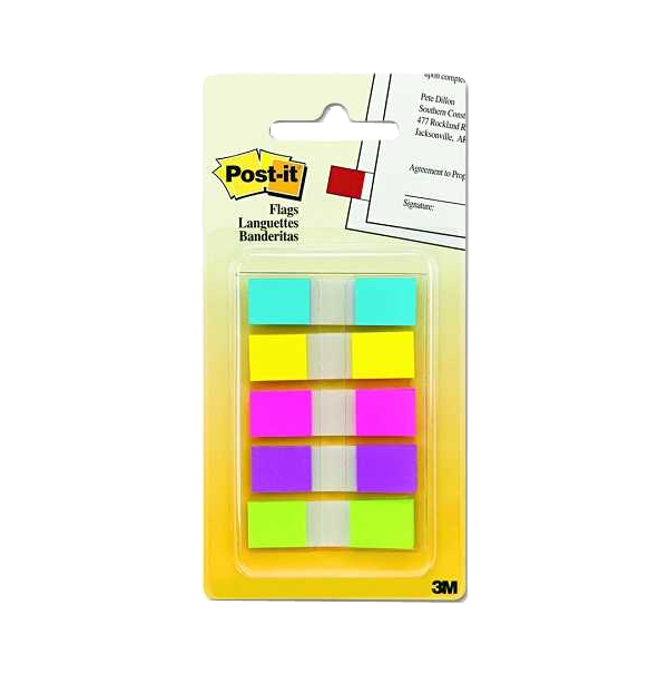 Post-it İndeks 20 YP 12x44 5 Renk 683-5 KP