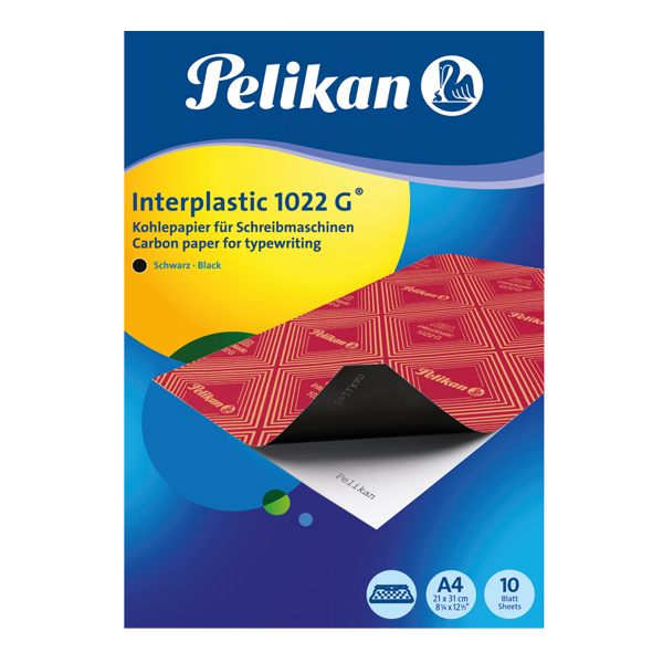 Pelikan Karbon Kağıdı 10 Lu Siyah 1022 G
