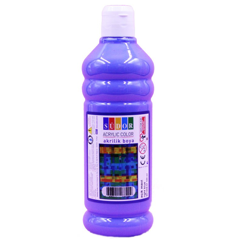 Südor Akrilik Boya 500 ML Açık Mavi SD1009-07