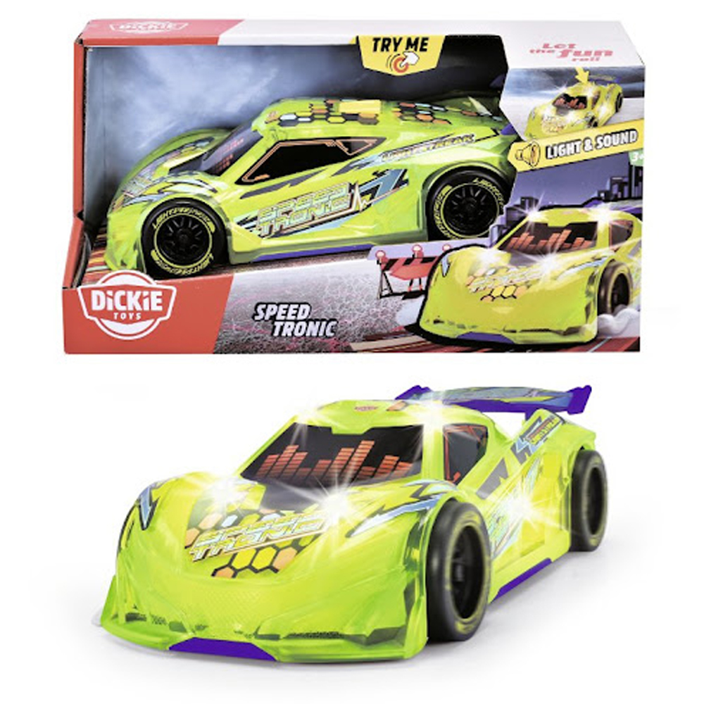 Dickie Speed Tronic Sürtmeli Işıklı Sesli Yarış 
