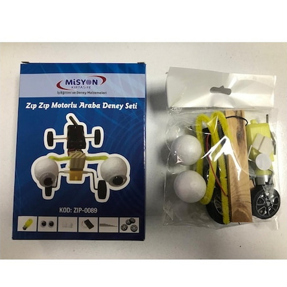 Misyon Zıp Zıp Motorlu Araba Deney Seti ZIP-0089