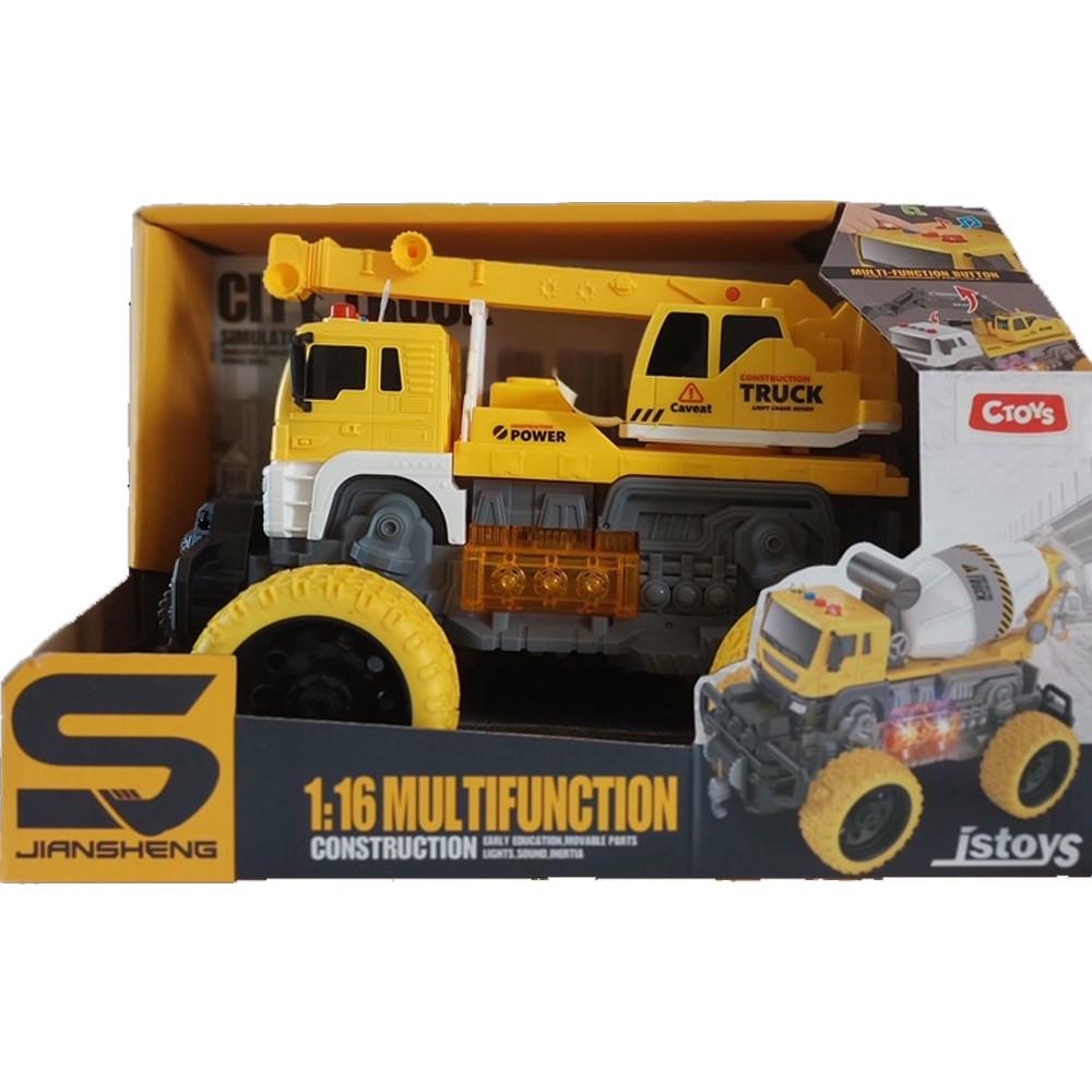 Ctoy Oyuncak Işıklı Ve Sesli Vinç Kamyon CTOY-JS105S