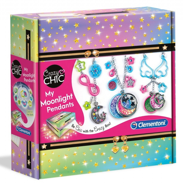 Clementoni Crazy Chic Ayışığı Kolyeler