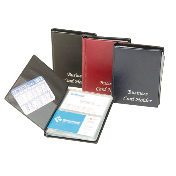 2K Kartvizit Albümü Business Suni Deri 2 Pencere 80 Li 232